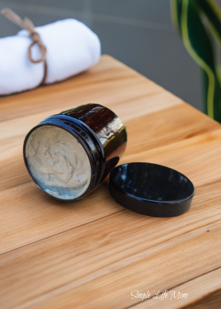 CLEAR SKIN FACIAL MASK - Charcoal & Bentonite Clay Cleansing, purifying clay mask. Organic spa treatment for clearer skin
