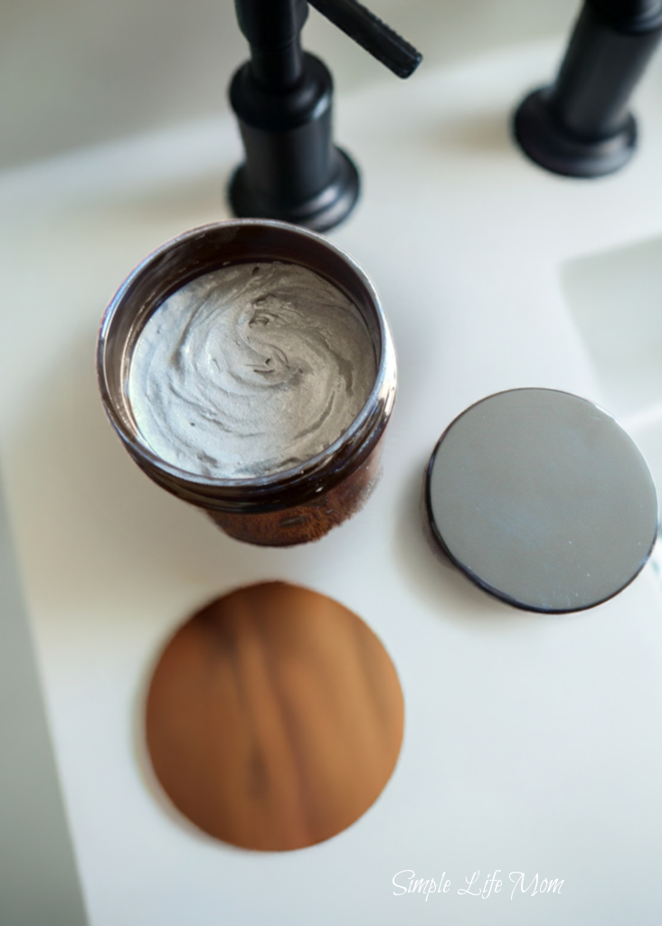 CLEAR SKIN FACIAL MASK - Charcoal & Bentonite Clay Cleansing, purifying clay mask. Organic spa treatment for clearer skin