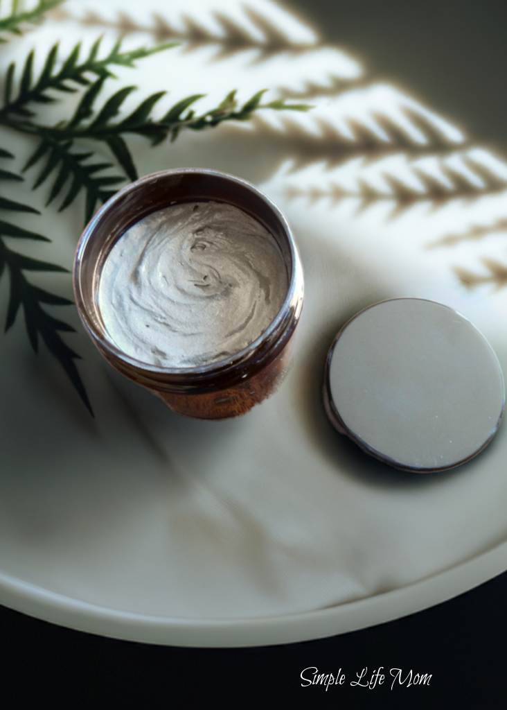 CLEAR SKIN FACIAL MASK - Charcoal & Bentonite Clay Cleansing, purifying clay mask. Organic spa treatment for clearer skin