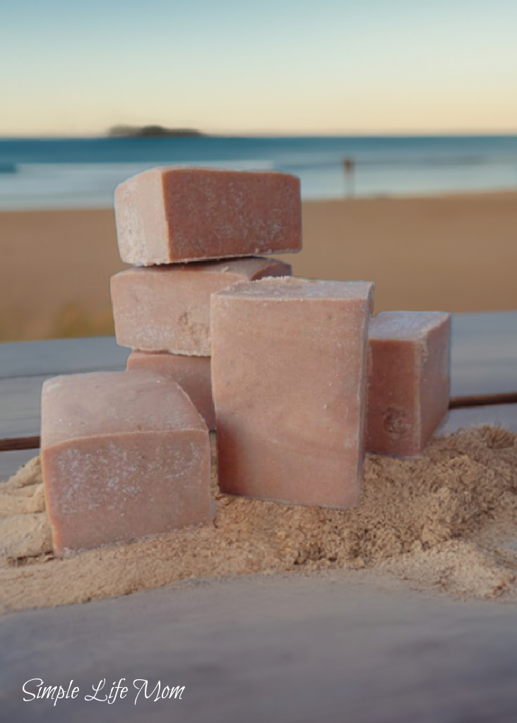 SALT SOAP SPA BAR - vegan, 100% all natural, detoxing, vanilla scent, essential oils, Handmade