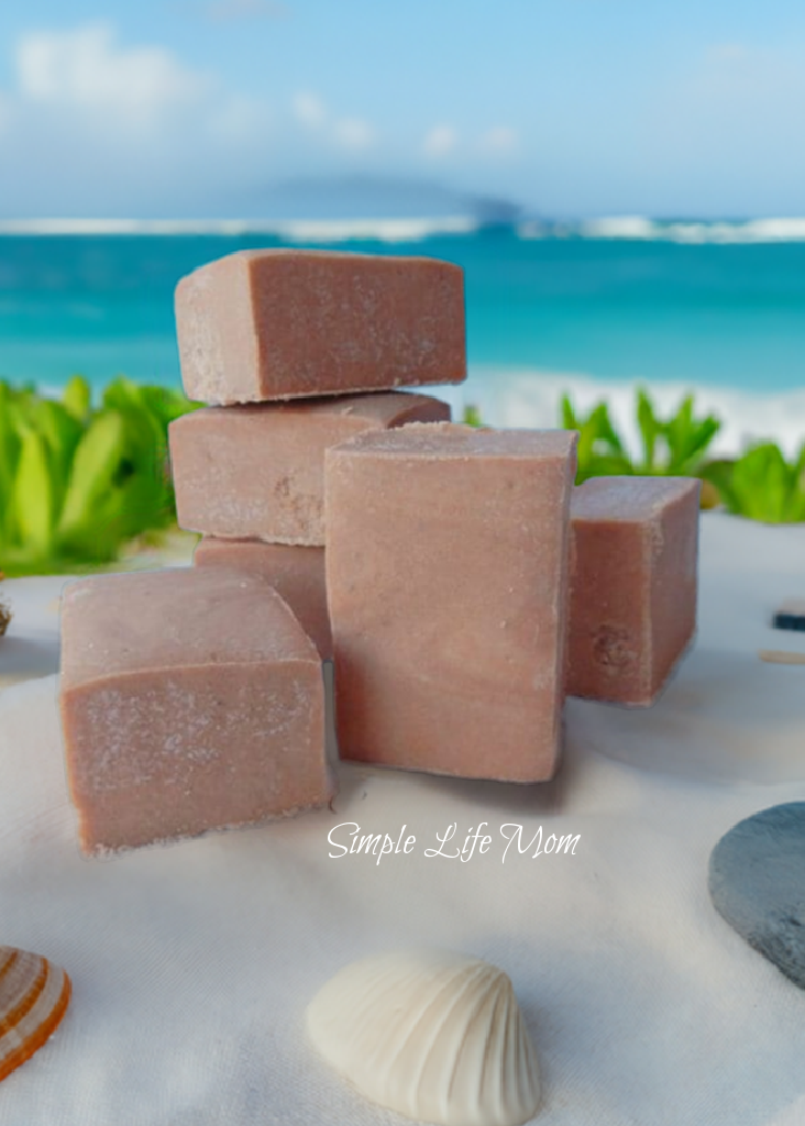 SALT SOAP SPA BAR - vegan, 100% all natural, detoxing, vanilla scent, essential oils, Handmade