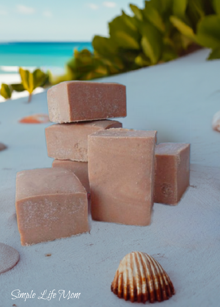 SALT SOAP SPA BAR - vegan, 100% all natural, detoxing, vanilla scent, essential oils, Handmade