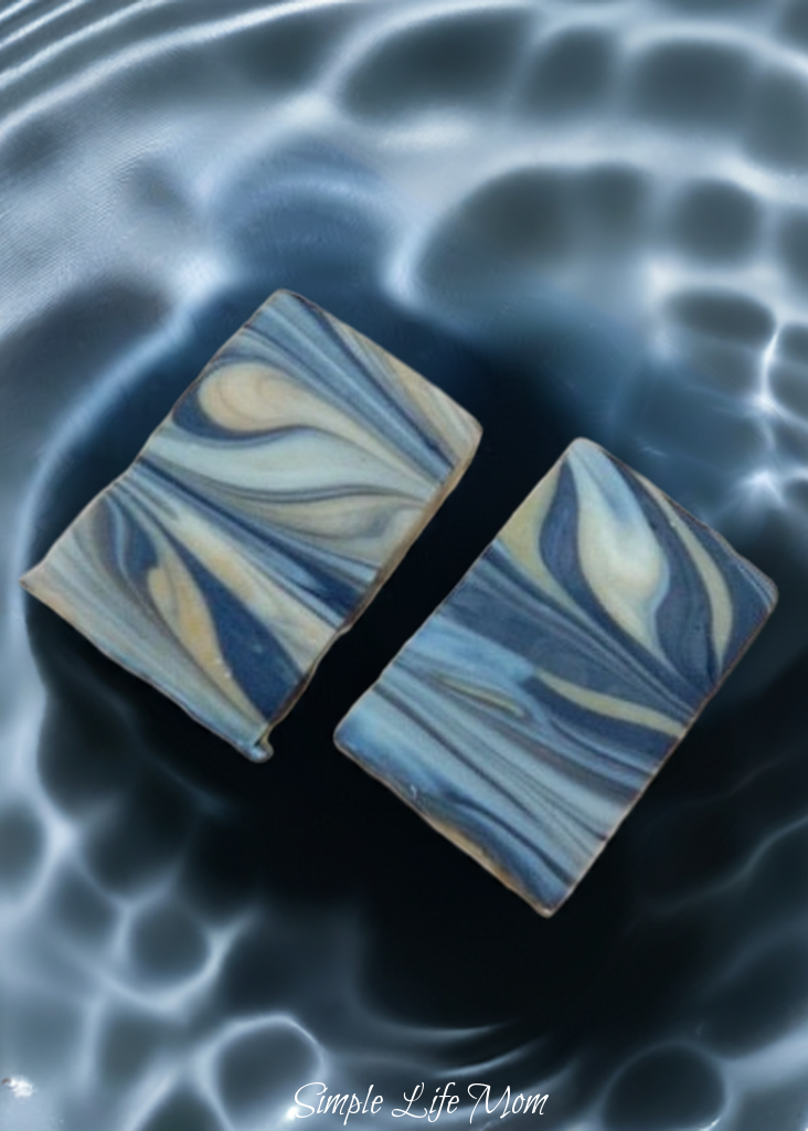 PATCHOULI CHARCOAL SOAP bar - all natural, organic soap bar, handmade cold processed soap. Great soap for men