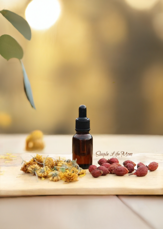 EYE SERUM - puffy eyes, dark circles, all natural organic eye serum, essential oil blend, rose, bergamot, jojoba, frankincense, thyme