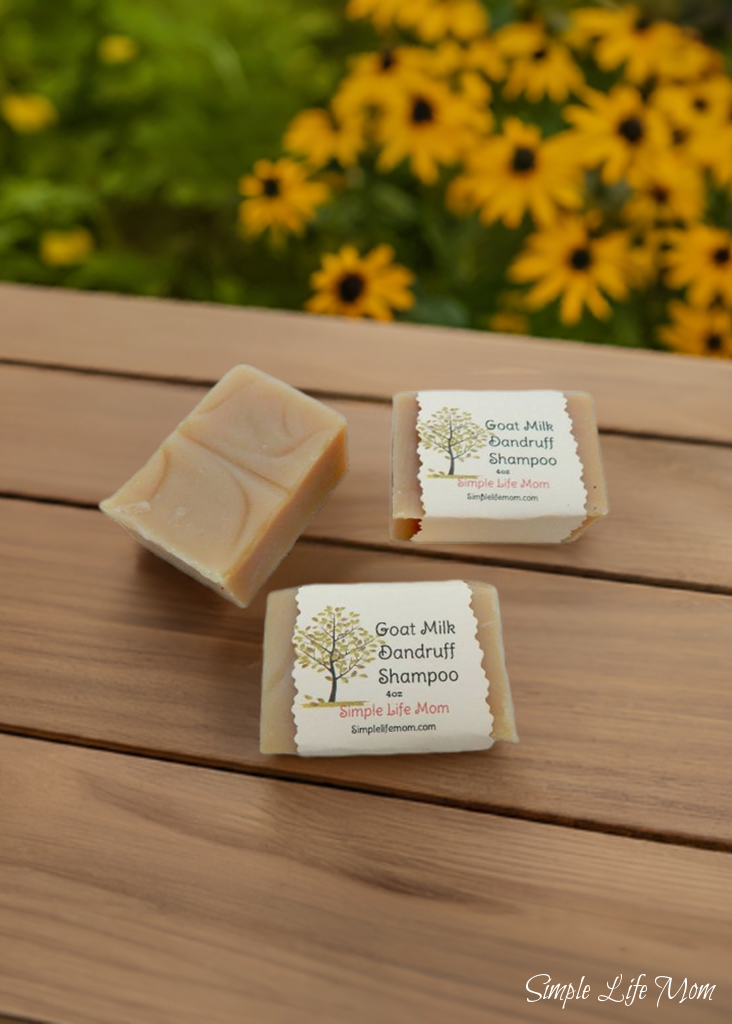GOAT MILK SHAMPOO BAR - all natural, Handmade, hand crafted soap bar, with scalp soothing essential oils