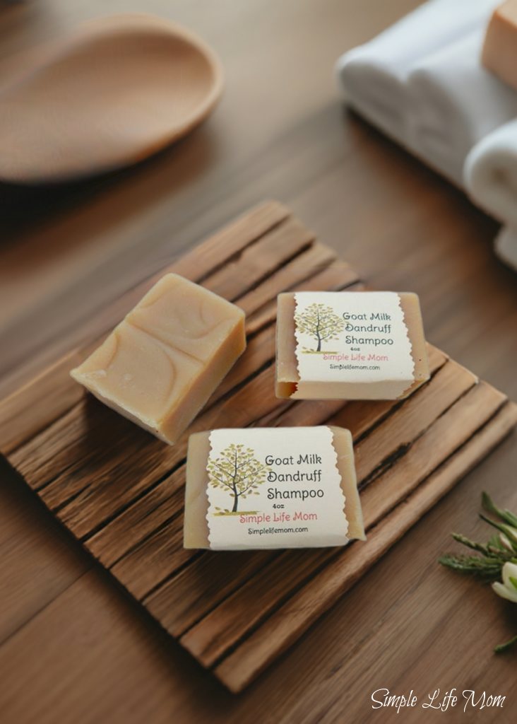 GOAT MILK SHAMPOO BAR - all natural, Handmade, hand crafted soap bar, with scalp soothing essential oils