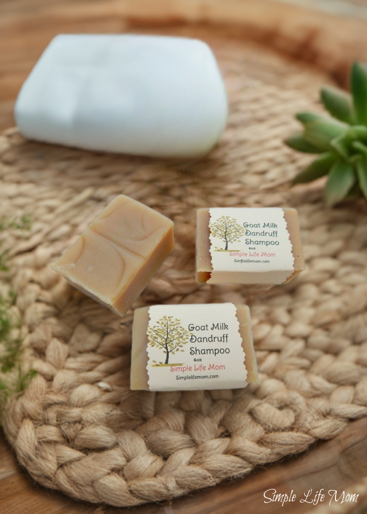 GOAT MILK SHAMPOO BAR - all natural, Handmade, hand crafted soap bar, with scalp soothing essential oils