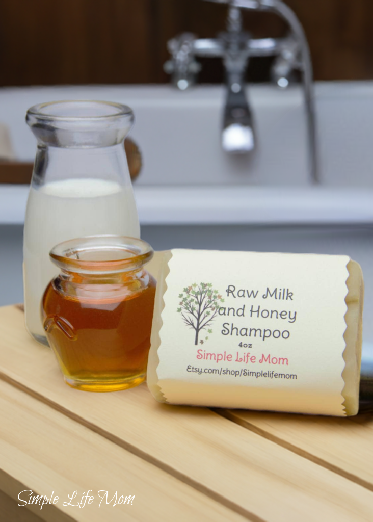 MILK HONEY SHAMPOO BAR - all natural, Handmade, cold processed shampoo, milk shampoo