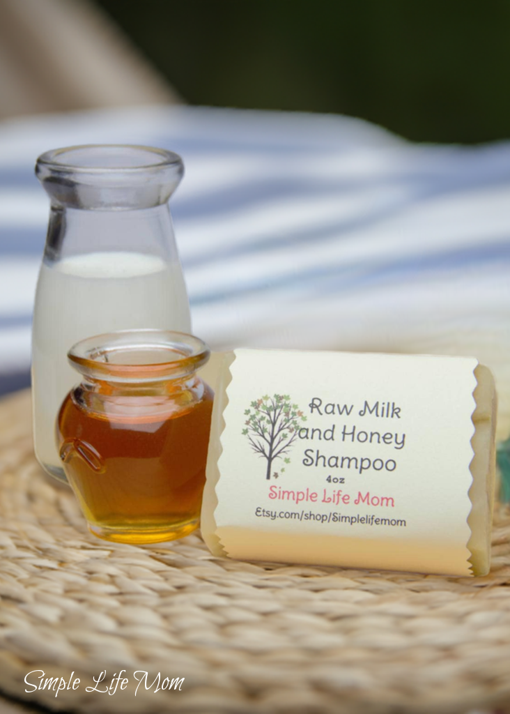 MILK HONEY SHAMPOO BAR - all natural, Handmade, cold processed shampoo, milk shampoo