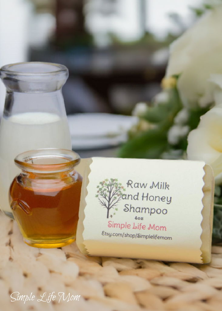 MILK HONEY SHAMPOO BAR - all natural, Handmade, cold processed shampoo, milk shampoo