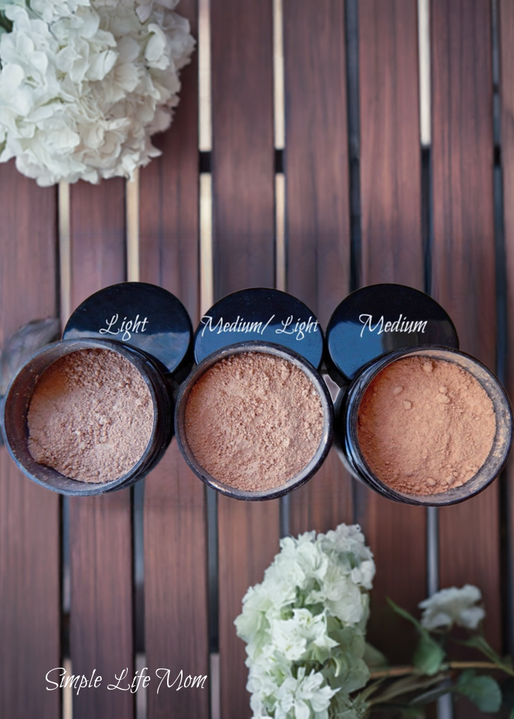 NATURAL LOOSE FOUNDATION powder - all natural, organic clay powder foundation