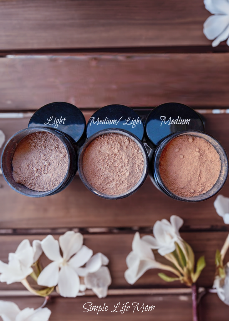 NATURAL LOOSE FOUNDATION powder - all natural, organic clay powder foundation