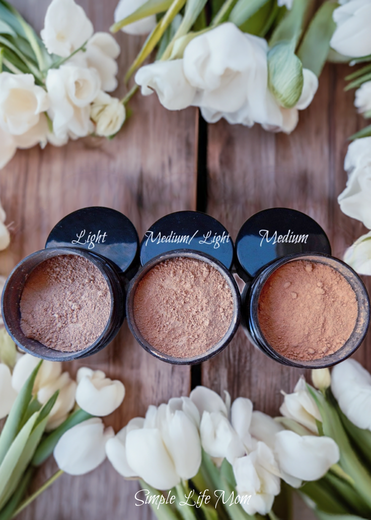 NATURAL LOOSE FOUNDATION powder - all natural, organic clay powder foundation