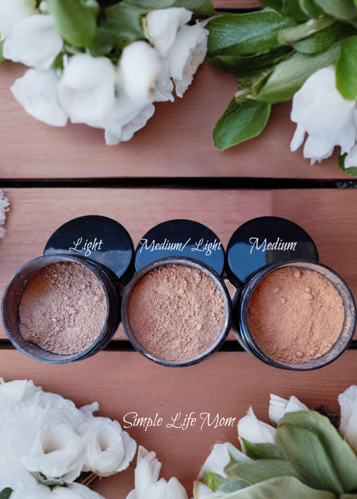 NATURAL LOOSE FOUNDATION powder - all natural, organic clay powder foundation