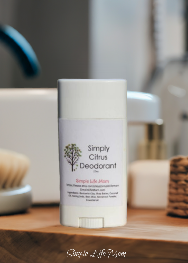 NO BAKING SODA DEODORANT for sensitive skin - organic, handmade, cocoa butter deodorant