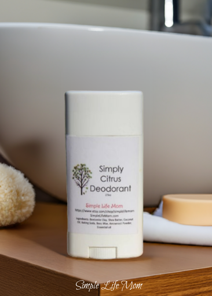 NO BAKING SODA DEODORANT for sensitive skin - organic, handmade, cocoa butter deodorant