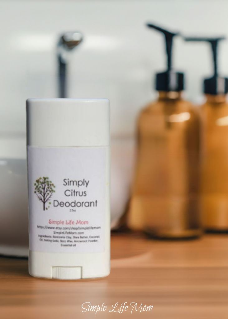 NO BAKING SODA DEODORANT for sensitive skin - organic, handmade, cocoa butter deodorant