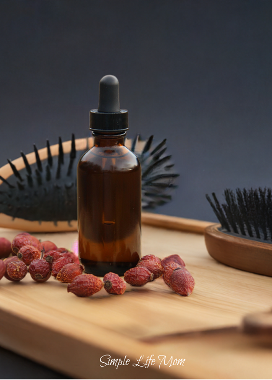 HAIR SERUM - scalp nourishing conditioning oil. Repair, style, defrizz hair oil so it can grow, with Essential Oils and castor oil
