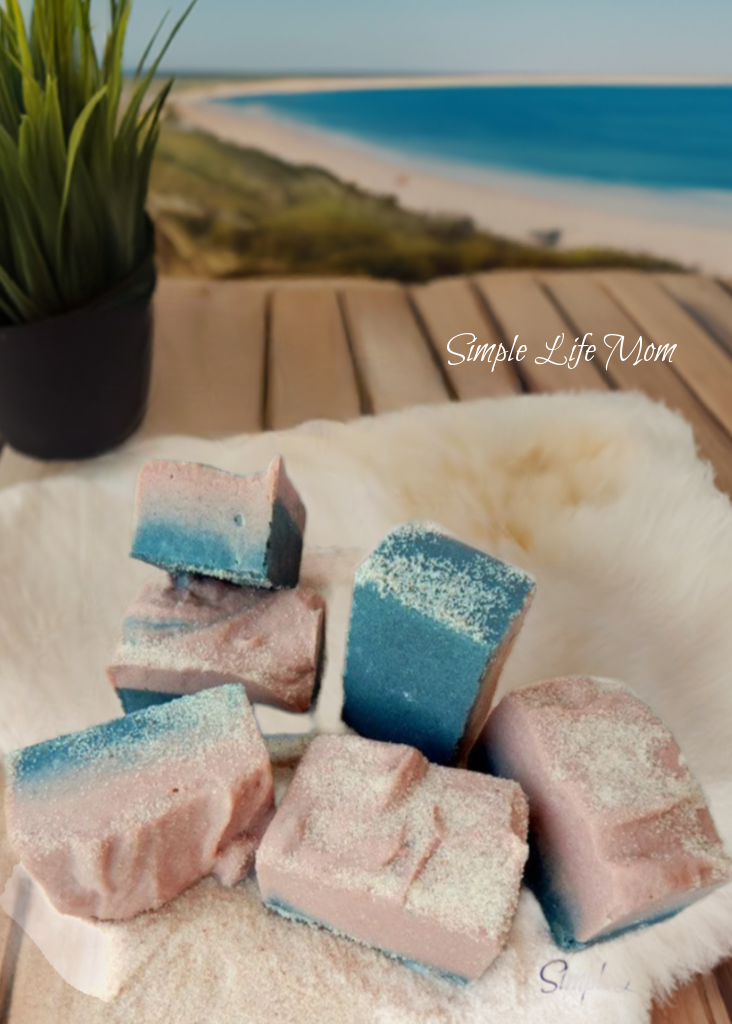 SALT SOAP SPA BAR - vegan, 100% all natural coconut soap bar with essential oils, Handmade