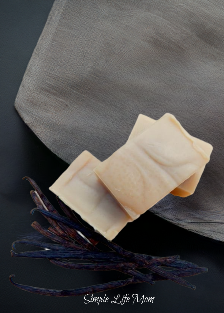 VANILLA SHAMPOO BAR - vegan, all natural, organic, handmade soap, vanilla essential oil solid shampoo bar for all hair types