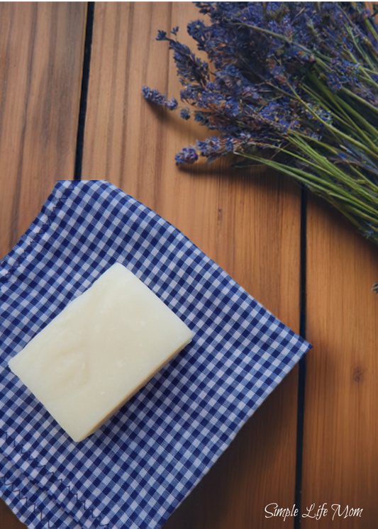 HEMP OIL LAVENDER FACE BAR - vegan, anti-inflammatory soap, Handmade soap, Natural, Organic soap, lavender and frankincense