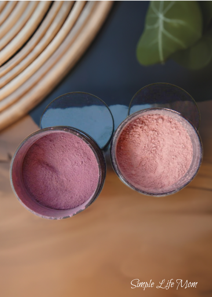 NATURAL HERBAL BLUSH - Loose makeup, organic all natural clay mineral makeup