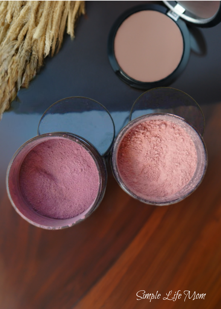 NATURAL HERBAL BLUSH - Loose makeup, organic all natural clay mineral makeup