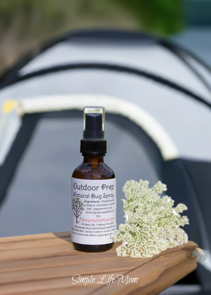 NATURAL BUG SPRAY - natural deet free insect repellent, tick repellent with essential oils, citronella, camping, kid safe, organic